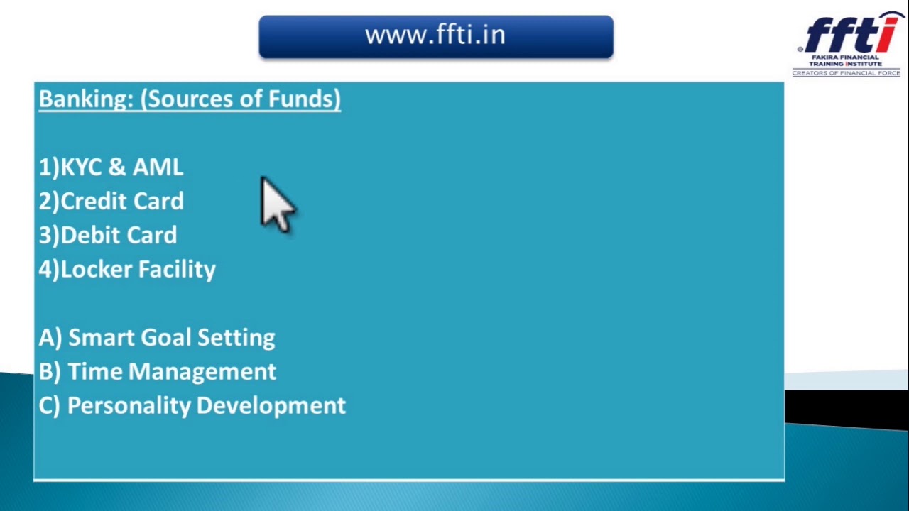 KYC, AMC, Smart Goal and Time Management